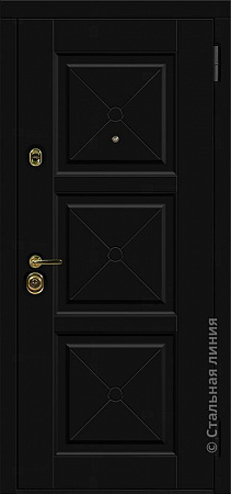 Входная дверь Стальная Линия Тулон серия 90 NCS S 9000-N