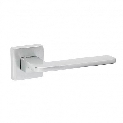Дверная ручка System Giada SQ CBM матовый хром