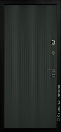 Входная дверь Стальная Линия Ланкастер серия 100 NCS S 8005-G20Y